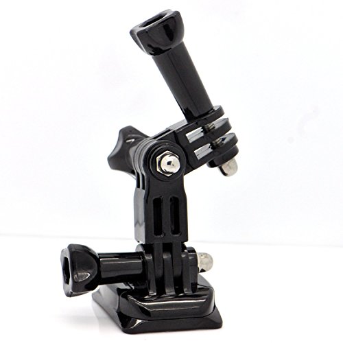 Action Mount Universal Helmet Mount Kit Adapter For Smartphone, Operable With Any Phone. Includes Parts Shown, With Wrench And Universal Phone Adapter. Compatible With Gopro Cameras. #TOP5