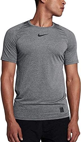 Nike Men's Pro Top Black/White Size