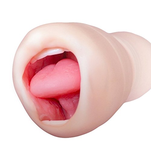 Tracy's Dog® Masturbator Cup Realistic Mouth with Teeth and Tongue Blow Job Stroker Oral Sex Toys Pocket Vagina Pussy for Male Masturbation