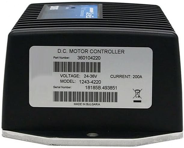 24V 36V 200A Programmable Motor Controller for Curtis 1243 Model 1243-4220 - (Style: A)