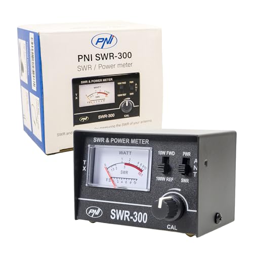 Reflektometer PNI SWR-300 PWR-SWR-Messgerät zur Messung des SWR von Radioantennen im Frequenzbereich 26–30 MHz und der Leistung von CB-Radiosendern