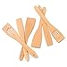 Tuuli Kitchen 6 pezzi Spatola Set Utensili da Cucina in Legno di Faggio (6x Spatola 30 cm)
