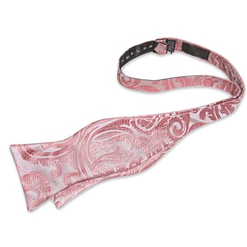 Corbata de moño negra ajustable para hombre clásica miniatura 6