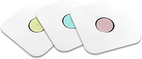 Miniatura 3 de Fasmov Paquete de 100 fundas interiores para discos de vinilo, pesadas y sin ácidos, con esquinas redondas para discos de vinilo de 12 pulgadas