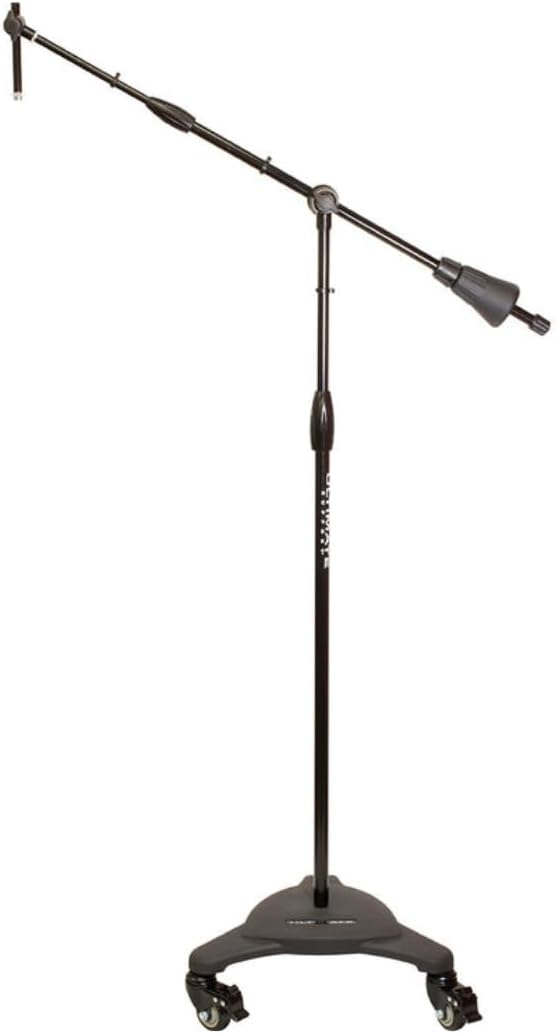 Ultimate Support MC-125 Studio Series Professional Microphone Boom Stand w/Rollerblade-Style Caster Wheels