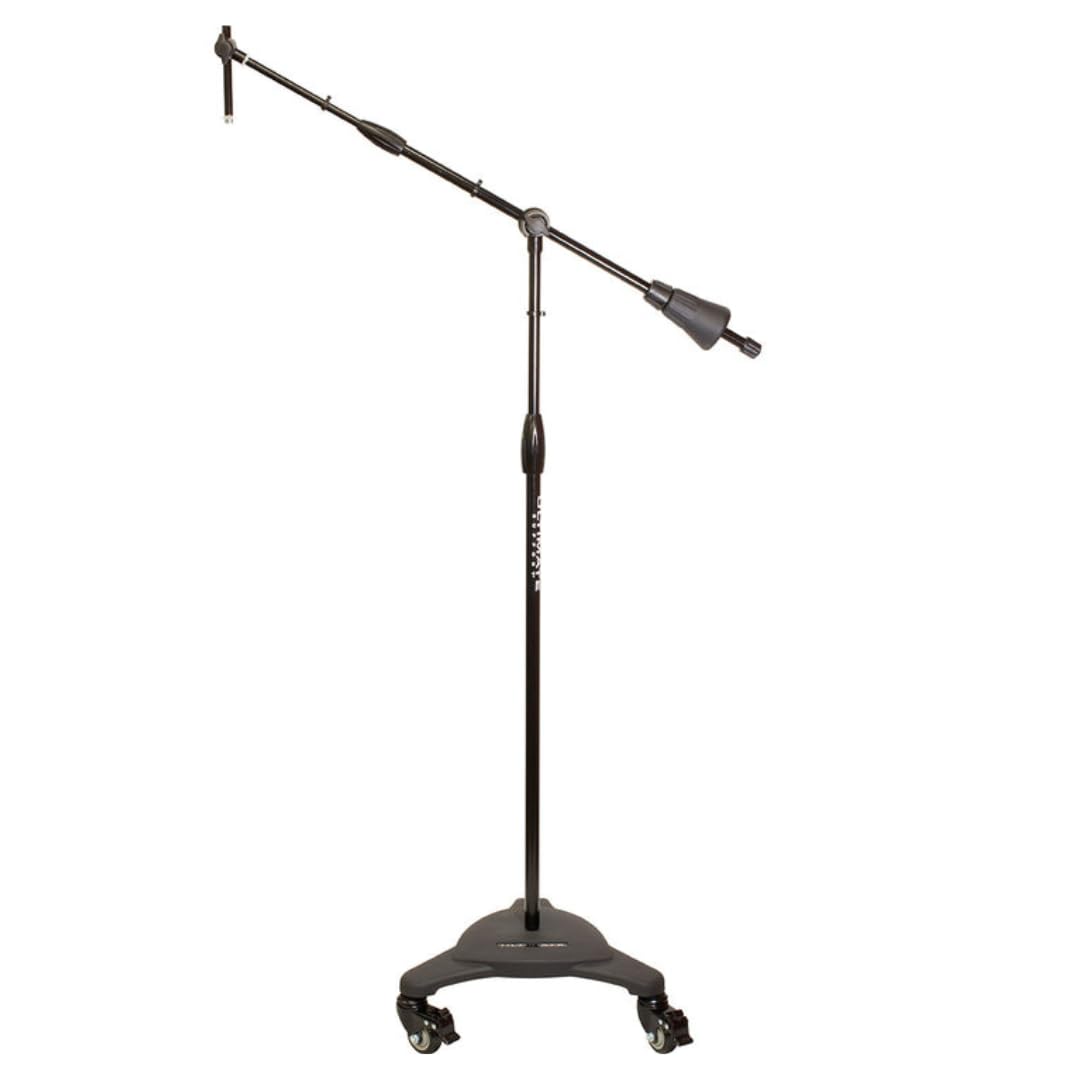 Ultimate Support MC-125 Studio Series Professional Microphone Boom Stand w/Rollerblade-Style Caster Wheels