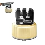 Berriphonia Herramienta De Afilado De Tijeras | Dispositivo Con Base En Para Afilado Rápido | Herramienta De Afilador De Tijeras Portátil - Para Mujeres Para Hogar Para Cocina Al Aire Libre Para