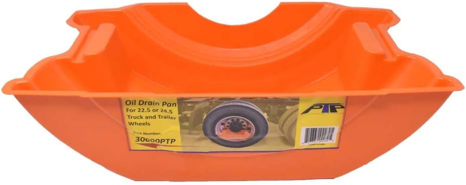 PTP PRO TRUCKING PRODUCTS Hub Oil Drain Pan for 22.5 & 24.5 Wheels - Replacement for Ken Tool 30600