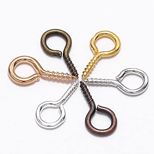 100 pcs. Antique Bronze Eye Pins - 30mm x 0.7mm - 21 Gauge