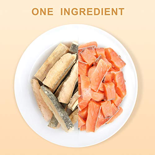 Jungle Calling Freeze Dried Dog and Cat Treats, Single Ingredient, High Protein for Small Dogs, 3.2oz (Salmon) - Image 3