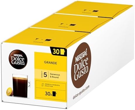 NESCAFÉ DOLCE GUSTO Grande Kaffeekapseln (3 x 30 Kapseln), Medium Roast
