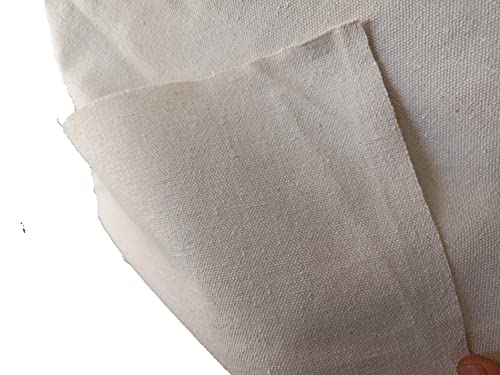 Image of 5ftx3ft|10 Ounce|Duck Cotton Canvas Fabric|Used in Art &Craft, Painting, DIY Project, Sewing Bags|Quality Product by Guru Chhaya Enterprise (5ftx3ft)