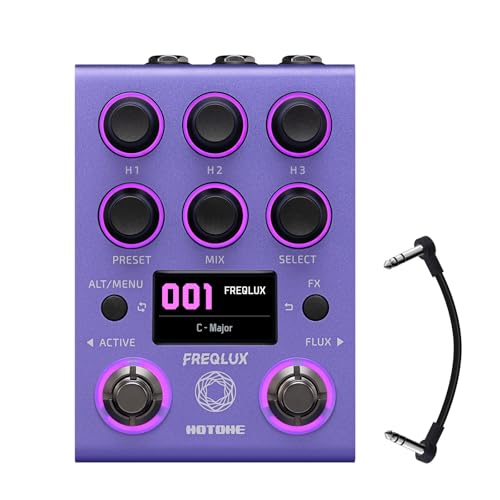 Pédale de pitch shifter polyphonique HOTONE avec DSP 32 bits et 300 presets