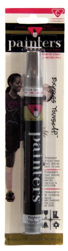 Elmer's Painters Calligraphy Chisel Tip Paint Marker, Silver