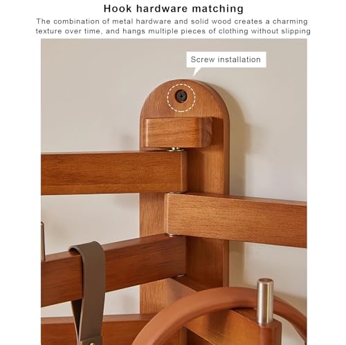 Crochets muraux pivotants à bras modulables pour optimiser le rangement vertical - 5