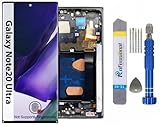 It'Go Écran Full INCELL pour Samsung Note 20 Ultra 5G N986 LCD Écran tactile de rechange avec outils Noir avec cadre Haute qualité
