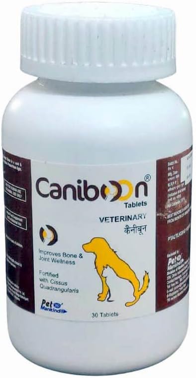 Furry Tails Caniboon Tablets(30 Tablets), Bone and Joint Supplement for Dogs & Puppies, Pack of 1
