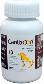 Furry Tails Caniboon Tablets(30 Tablets), Bone and Joint Supplement for Dogs &amp; Puppies, Pack of 1