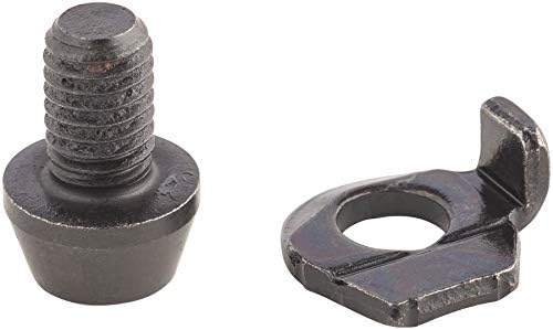 SHIMANO Cycling Y5ZJ98030 RD-M8000 - Perno de fijación de cable de bicicleta y placa - Piezas de repuesto para bicicleta - M5 x 8
