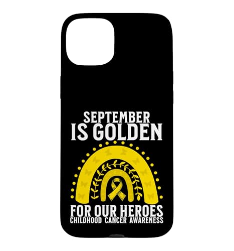 Childhood Cancer Awareness Items Gifts Childhood Cancer �X�}�z�P�[�X iPhone 15 Plus �p