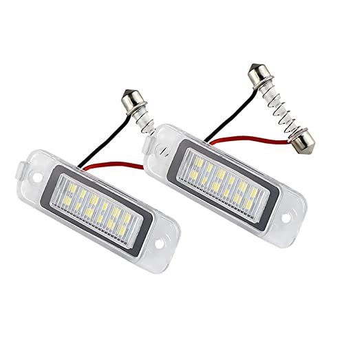 Bombillas Canbus Mercedes-Benz W164 W251 matrícula luz blanca premium
