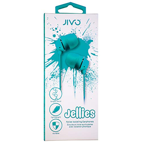 Preisvergleich Produktbild Jivo JI-1060BL Jellies In-Ear Noise Isolating Ohrhörer Blueberry