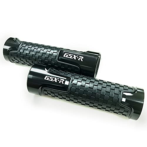 Kyobusa KY-M MOUNT-10 Carbon Look Aluminum Motorcycle 22Mm Engraved Handle Bar Rubber Gel Hand Grips Cnc Bar End 7/8 Inch Compatible thumb #3