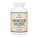 Magnesium Chloride (Cloruro De Magnesio) - 180 Capsules, 1,000mg Per Serving, for Sleep, Constipation, Digestion, Bone Health, and Relaxation - Made and Tested in The USA by Double Wood Supplements