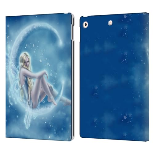 Étui portefeuille iPad 10.2 compatible Apple cuir art fantasy bleu