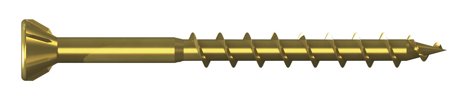 REISSER Dielenschraube, 4,8 x 70, TX 15, Stahl, verzinkt, gelb chromatiert