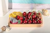 Plateau de rangement indispensable au quotidien – Parfait pour ranger des cosmétiques, rouges à lèvres, sérums, maquillage, parfum, soins de la peau, coton, clés, lunettes de soleil, pièces de monnaie, attrayant et pratique. Vous aide à réduire l'encombrement du plan de travail, rend l'organisation claire en un coup d'œil.