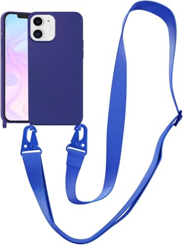 Coque iPhone 13 Pro Max étui bandoulière sangle cou antichoc