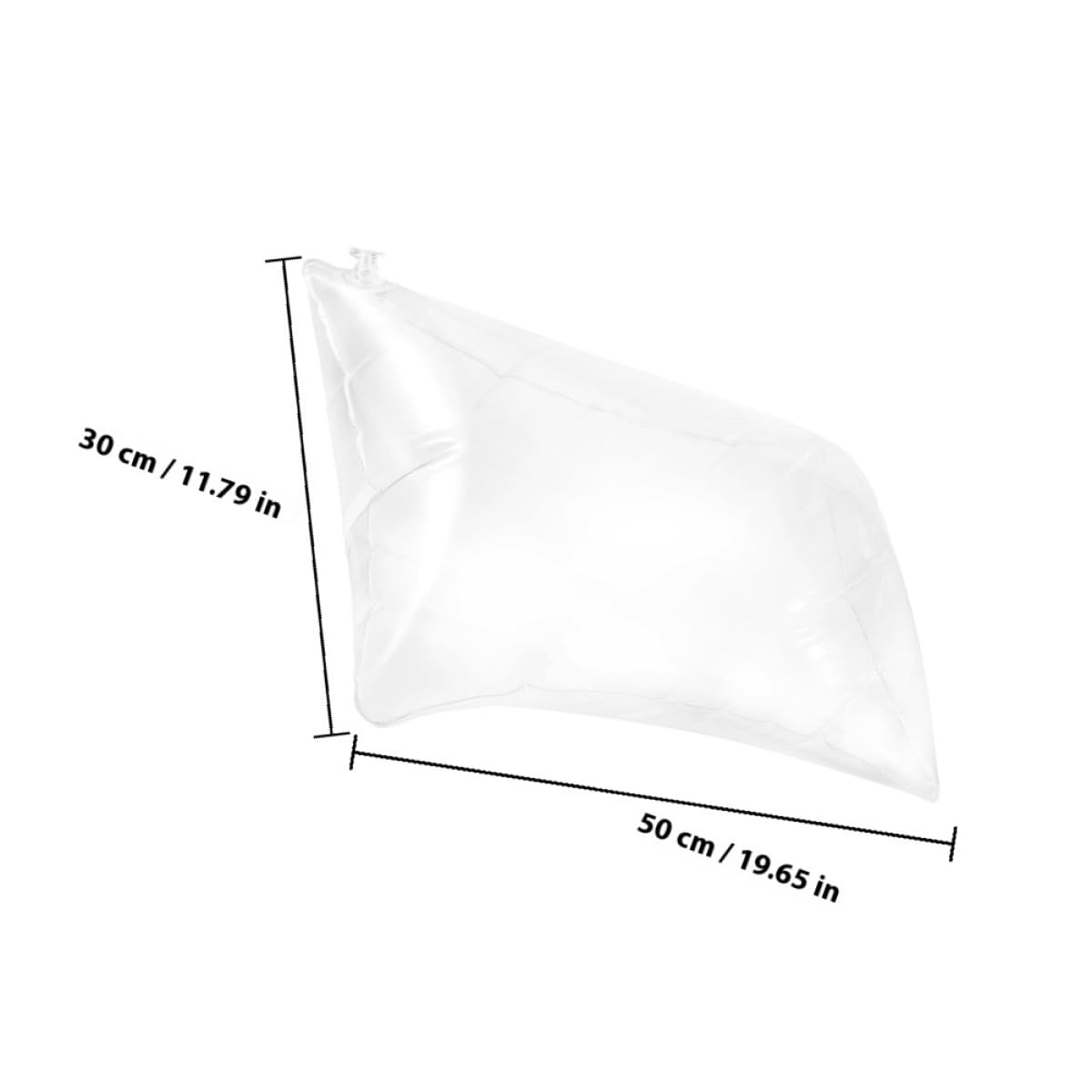 NOLITOY Almohada Inflable para Viaje 2 Piezas de PVC Portátil y Ahorra Espacio para Asiento de Transporte y Sofá, Cojín Cómodo y Práctico para Viajes