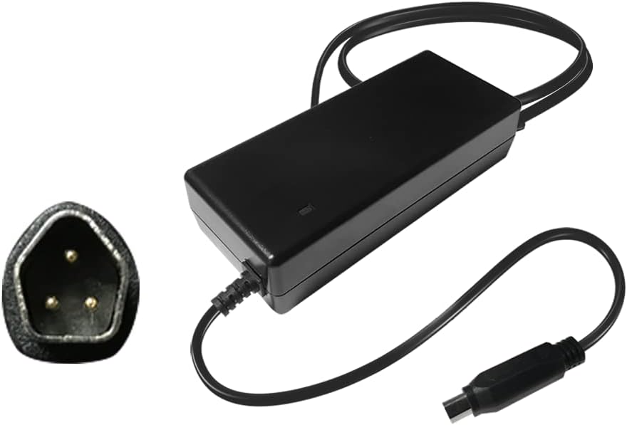 Powatechnic 42V Charger – 3-Pin PEN Plug for 36V e-Bikes with Phylion EBT360 Battery – Carrera Crossfire, Subway, Vengeance, Vulcan, Raleigh Array 2021+ – DZLM3620-M1 / M2