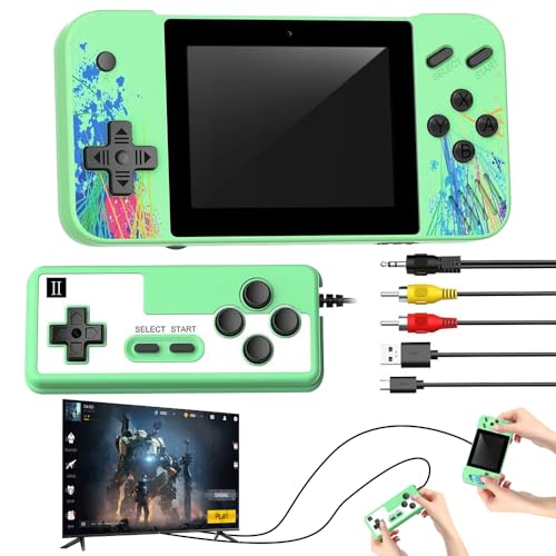 Lotvic Console di Gioco Portatile Retrò, Consolle Retro Gaming con 800 Giochi FC Classici, Console Portatile Gaming, 3,5 Pollici LCD con Carica USB per Bambini/Adulti/Regalo di Compleanno
