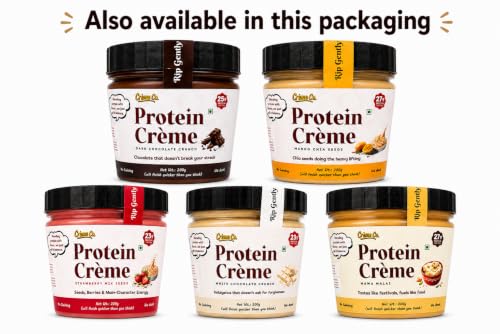 Image of CREME CO. The Complete Collection - All 5 Flavours Gourmet Protein Creme Combo (5 X 200G)