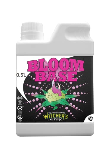 BLOOM BASE - Witcher's Potion 'Cannaboom' (500ml) – Fertilizante mineral para floración de cannabis – NPK 3-3-5 equilibrado + microelementos – 100% asimilable – Floración explosiva y saludable