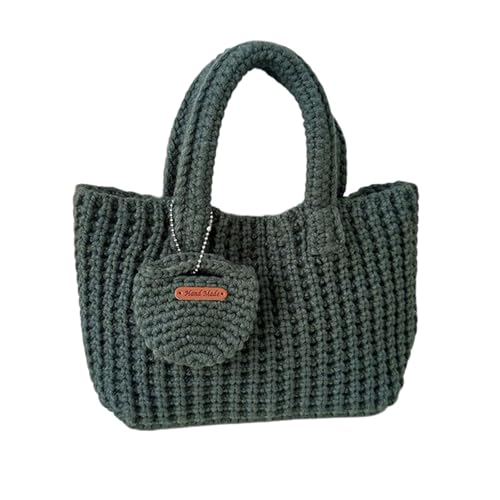 Sac à main en tricot doux fait à la main pour femme