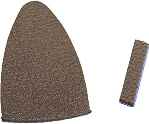 TRADITIONAL Archery LEATHER 1 PC ARROW REST - Adhesive - Recurve & Longbow (BROWN)