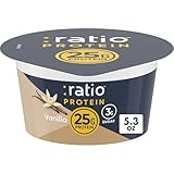 Ratio Yogurt Protein Cultured Dairy Snack, Vanilla, 25g Protein, 5.3 OZ