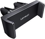 Lamicall Car Phone Holder, Air Vent Clip Mount - Universal Cell Phone Stand Holder Hand Free Cradle, for iPhone 17 16 15 Pro14 13 12 Pro Max Mini XS XR Plus SE, All 4.7-6.5'' Smartphone, Black