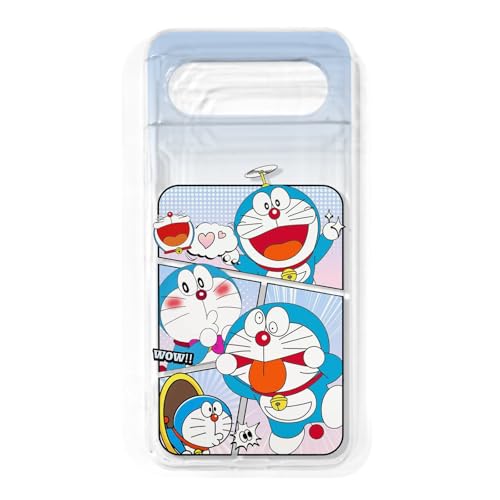 Google Pixel 8a 用 ケース 漫画 キャラクター ファッション かわいい 落下防止 透明 持ち運びやすい 軽量 指紋防止 傷防止 耐衝撃 レンズ保護 (Google Pixel 8a 用)