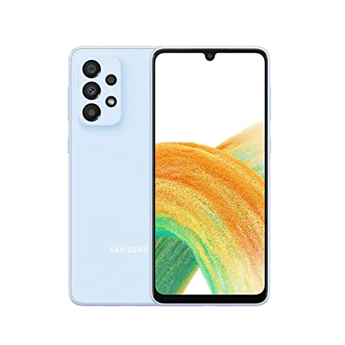 Image of Samsung Galaxy A33 5G Light Blue, 8GB RAM, 128GB Storage Without Offers