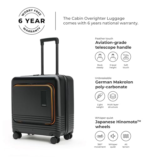 MOKOBARA-The-Cabin-Overnighter-Polycarbonate-Hardsided-Luggage-8-Wheel-Trolley-Bag-with-Built-in-TSA-Lock-for-Men-Woman-Crypto-Sunray-Limited-Edition