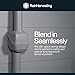 Rain Harvesting Leaf Eater Advanced with Hood - Downspout Filter with Splash-Preventing Hood, 955 Micron Mesh Filter Screen, and Compact Design for Easy Installation