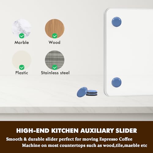 Espresso Coffee Sliding Tray for Ninja Luxe Cafe Accessories Breville Espresso Machine Accessories, Transparent Acrylic Coffee Slider Board Compatible with ninja luxe cafe espresso machine ES601&ES701 - Thumbnail 6