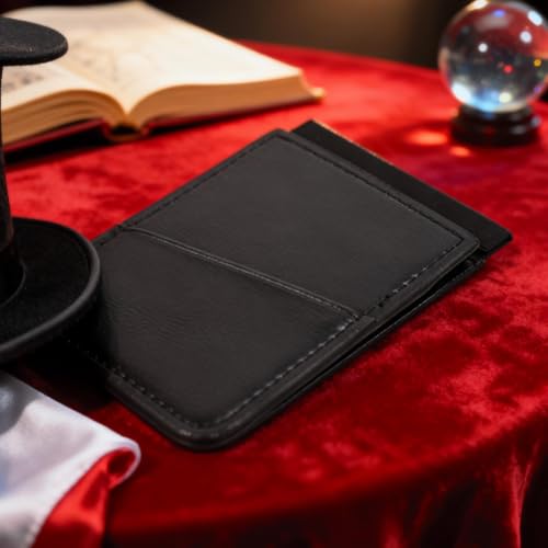 Cartera de mago para evitar fallos en trucos de magia visuales de cerca 3