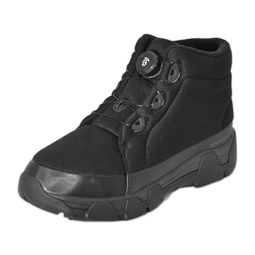 [HAMURE] ハミューレ 鬼底 ダイヤルブーティー HMU-2540/HMU-2537 ブラック 24cm メンズ レディース 防寒 ブーティー 冬靴 スノーシューズ スノーブーツ ダウンブーツ