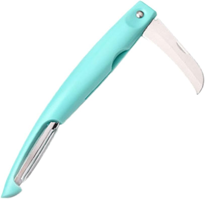 Stainless Steel Foldable Fruit Peeler Multifunctional Home Kitchen Gadget