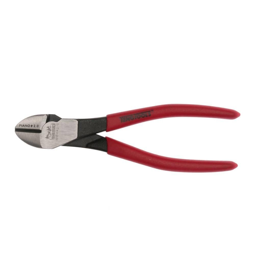 Teng Tools 6 Inch Heavy Duty Precision Side Cutting Pliers With Vinyl Handles - MB442-6